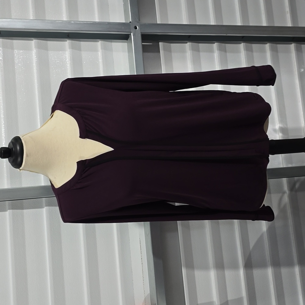 Calvin Klein Purple‎ Blouse Size XL